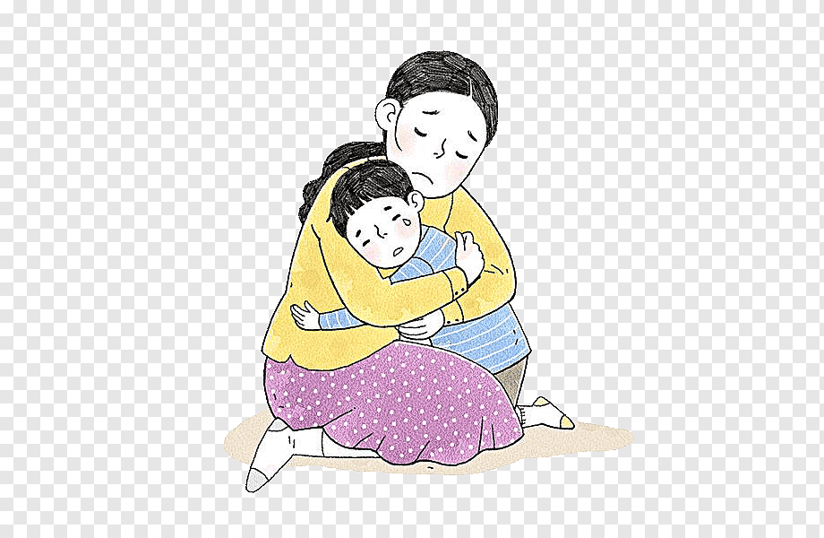 Мама обнимает сына рисунок детский фото