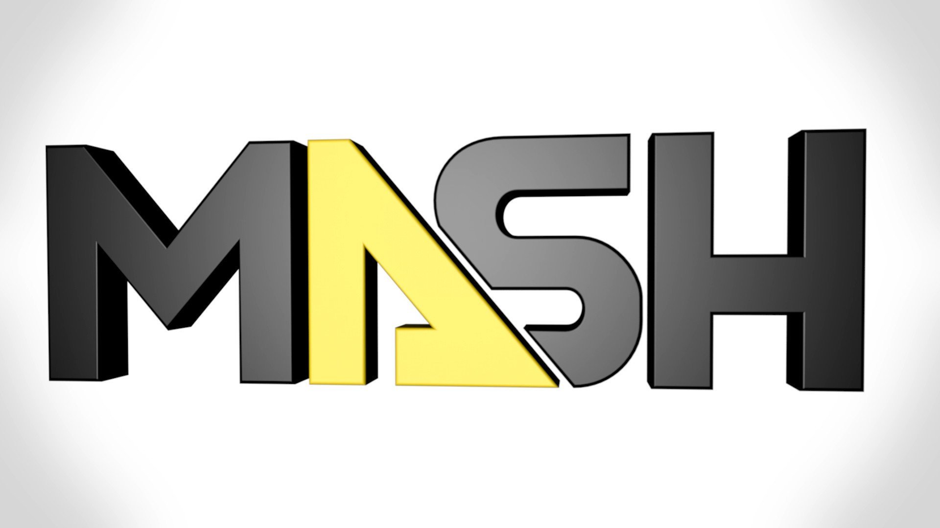 Мэш логотип на прозрачном фоне фото