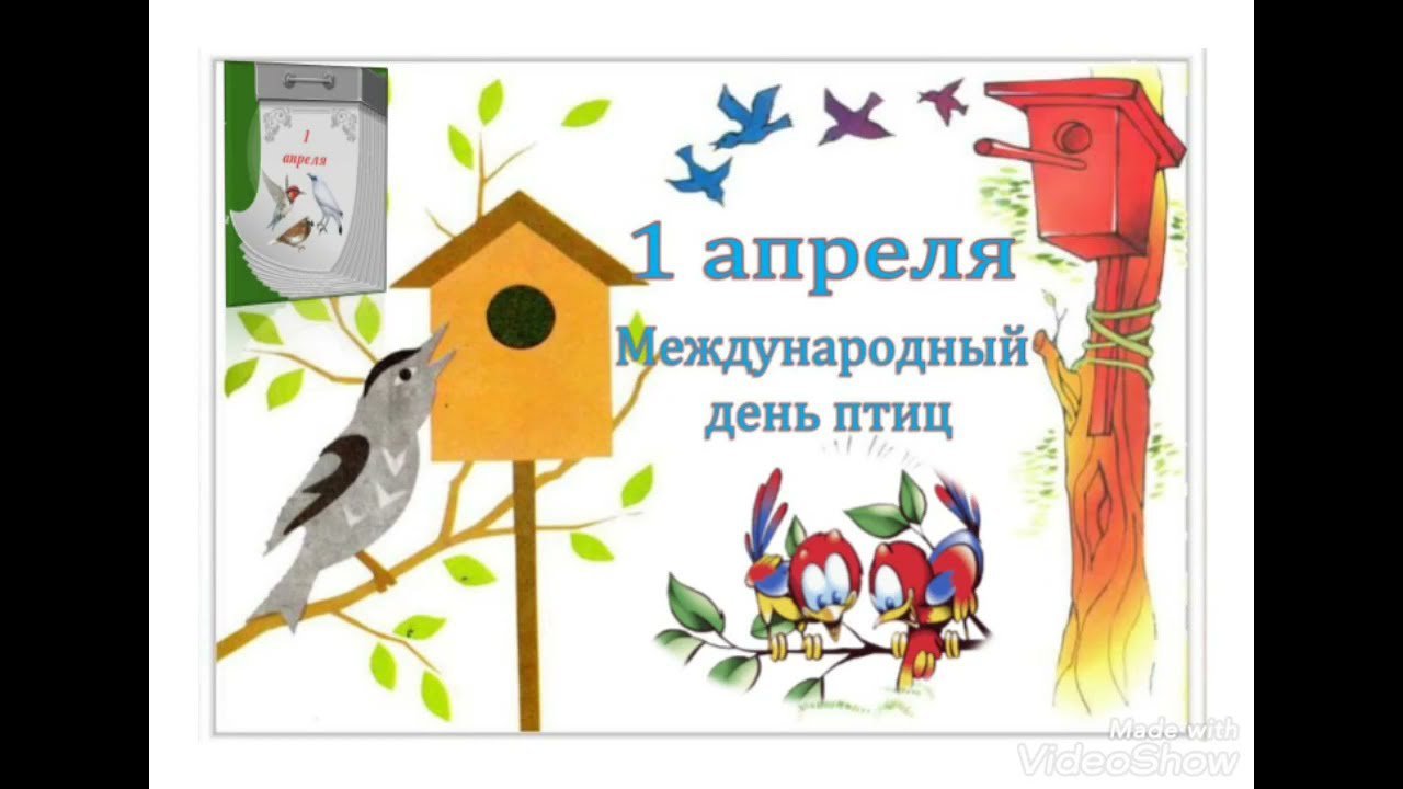Международный день птиц дата и рисунок фото