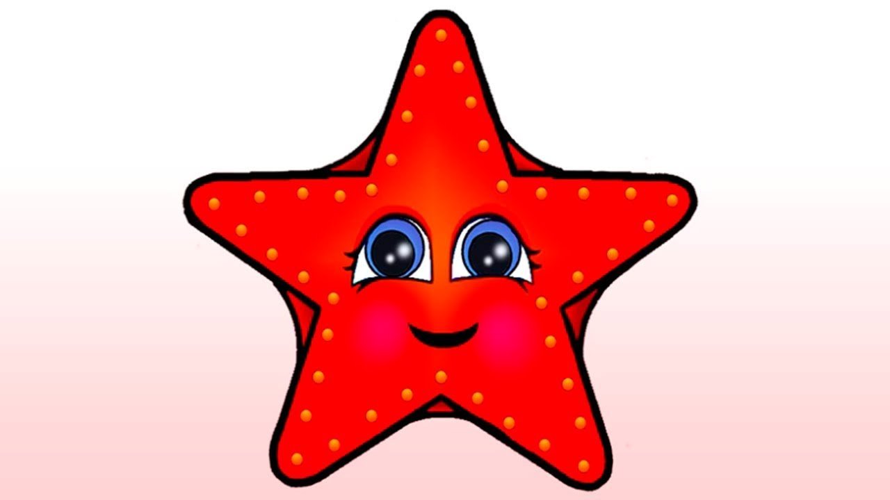 Морская звезда рисунок детский фото