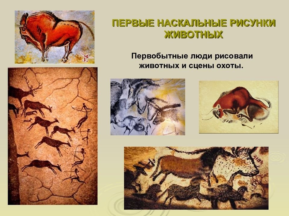 Наскальные рисунки первобытных животных фото