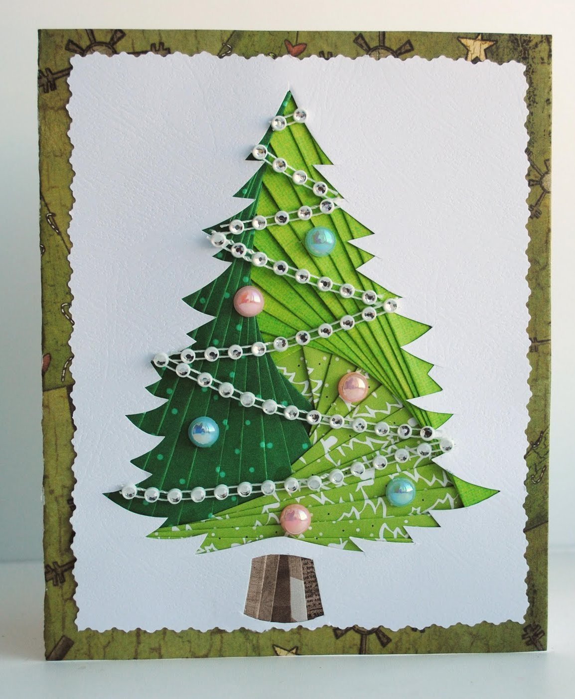 Новогодняя открытка елочка для детей фото