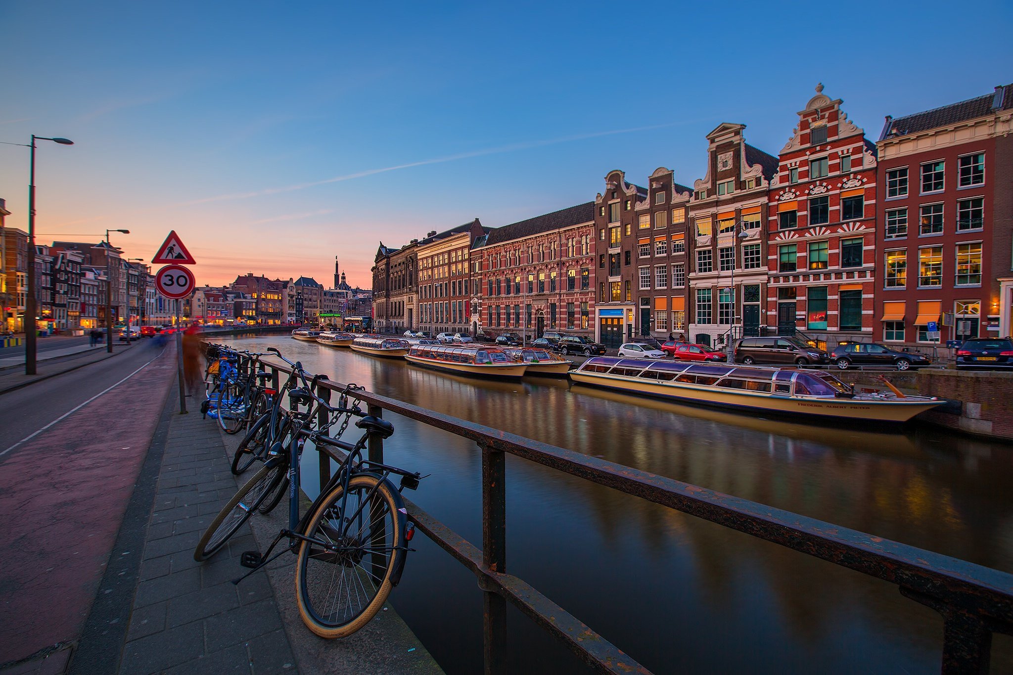 Обои города амстердама фото