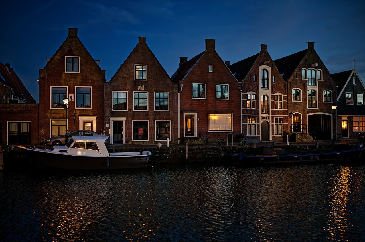 Обои с домами голландия фото