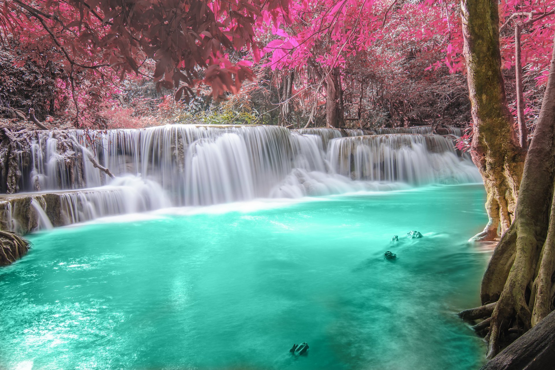 Обои водопады мира фото