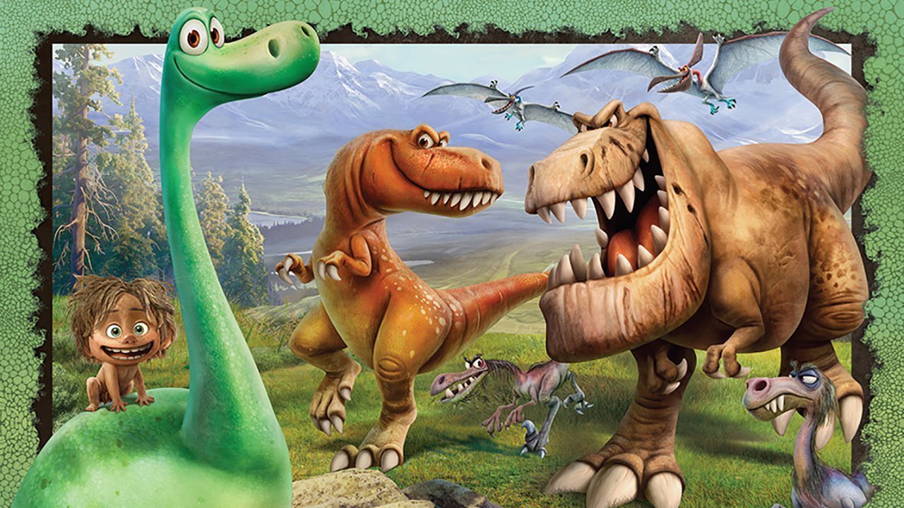 Открытка с динозавром фото