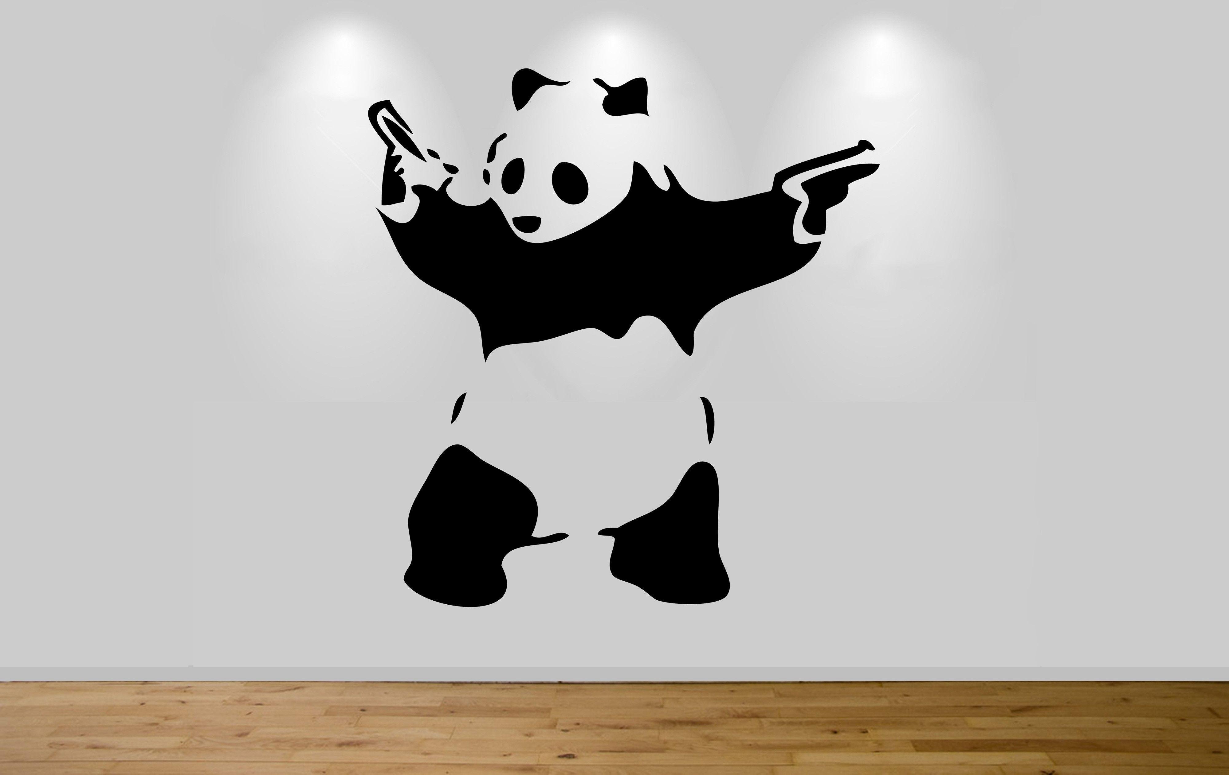 Панда граффити рисунок фото