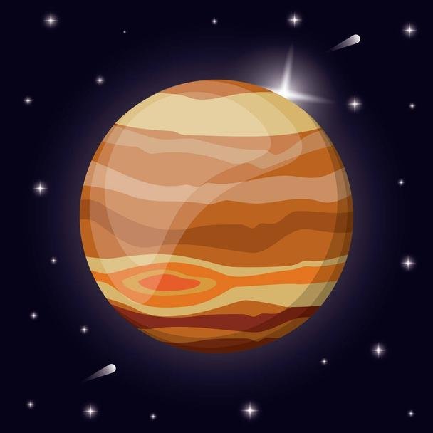 Планета юпитер рисунок детский фото