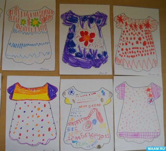 Платье для мамы рисунок в детском саду фото