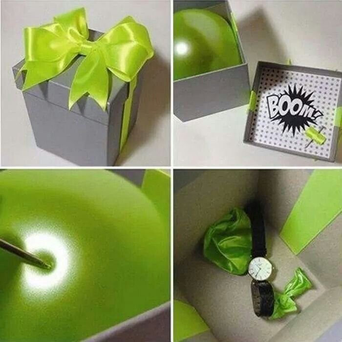 Подарок сюрприз для друга на день рождения идеи что подарить и как оформить фото