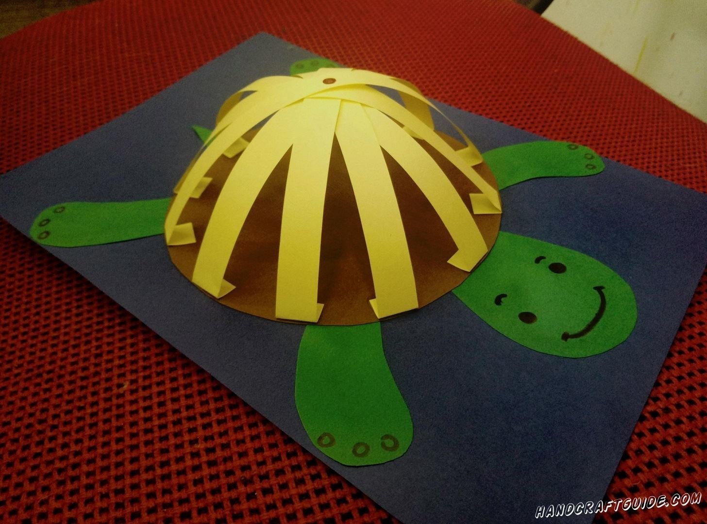 Поделки черепаха из бумаги и картона идеи по изготовлению своими руками фото