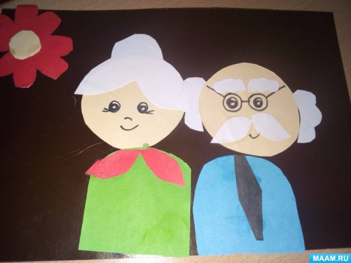 Поделки дедушка и бабушка из бумаги и картона идеи по изготовлению своими руками фото
