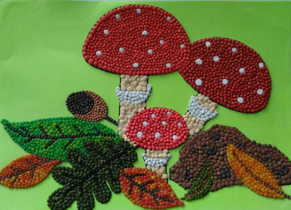 Поделки из пластилина грибы ягоды идеи по изготовлению своими руками фото