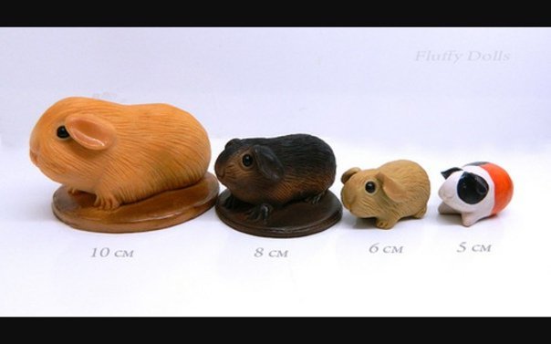 Поделки из пластилина морская свинка идеи по изготовлению своими руками фото