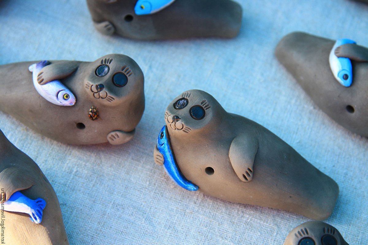 Поделки из пластилина морской котик идеи по изготовлению своими руками фото