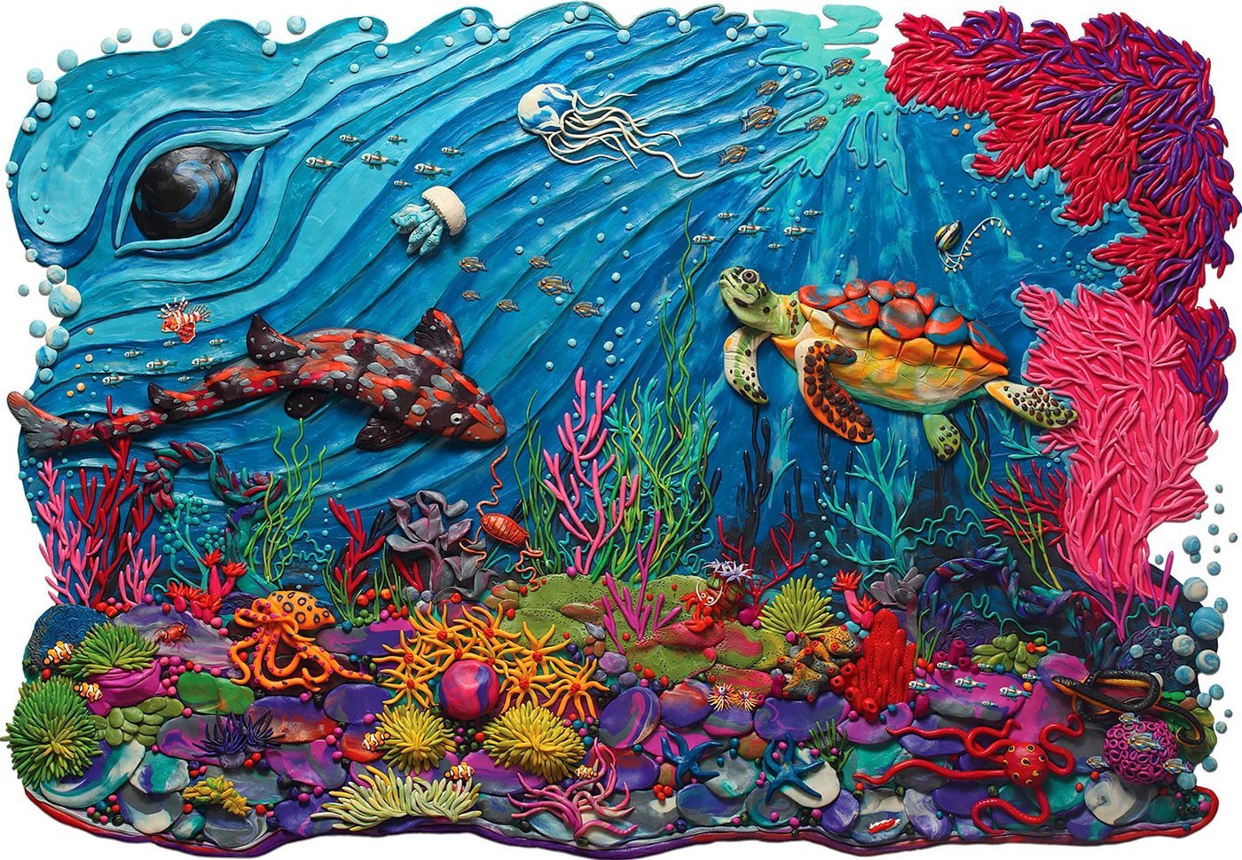 Поделки из пластилина морской мир идеи по изготовлению своими руками фото