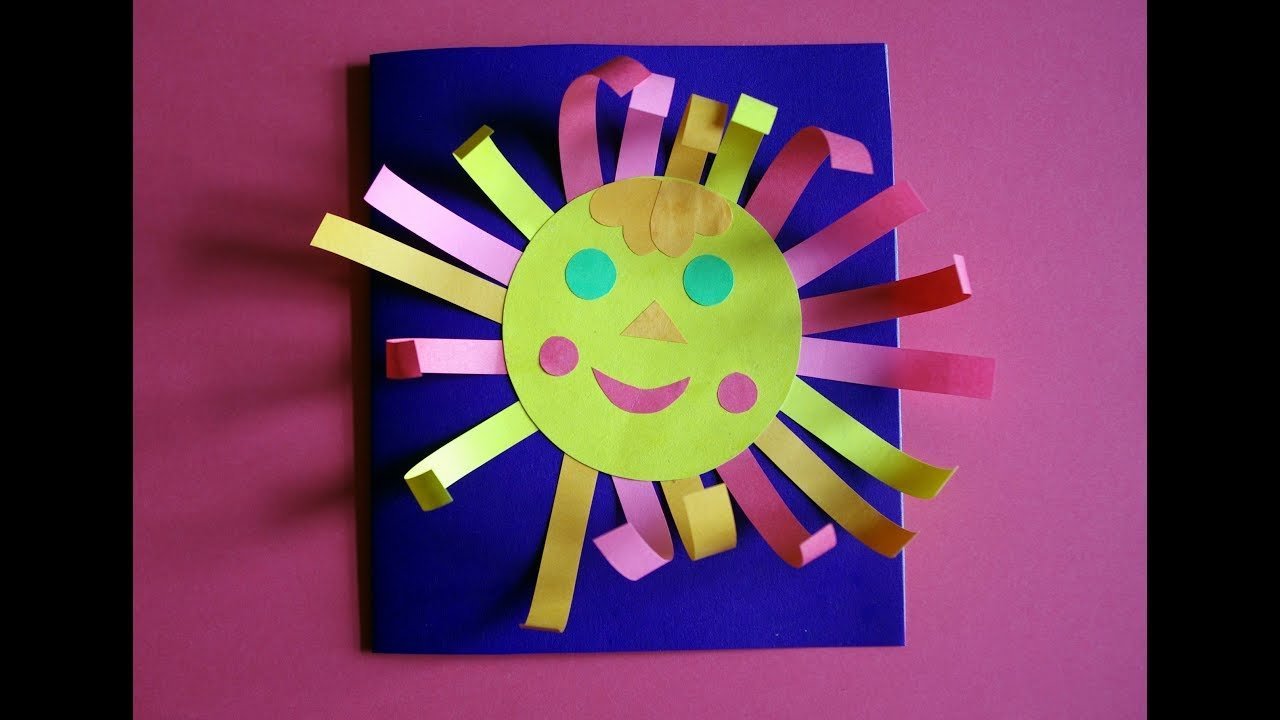 Поделки из цветного картона на день рождения идеи по изготовлению своими руками фото