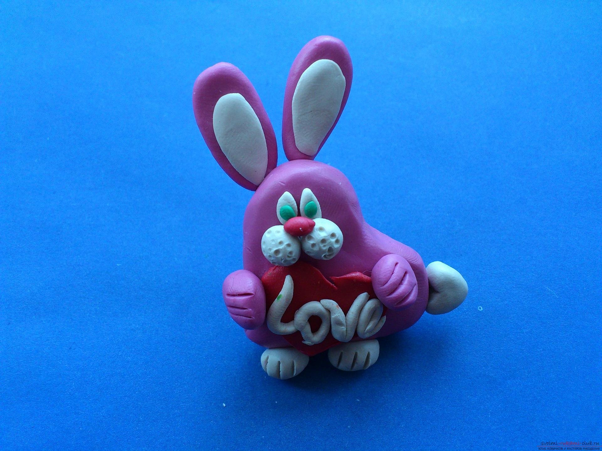 Поделки кролика из пластилина идеи по изготовлению своими руками фото