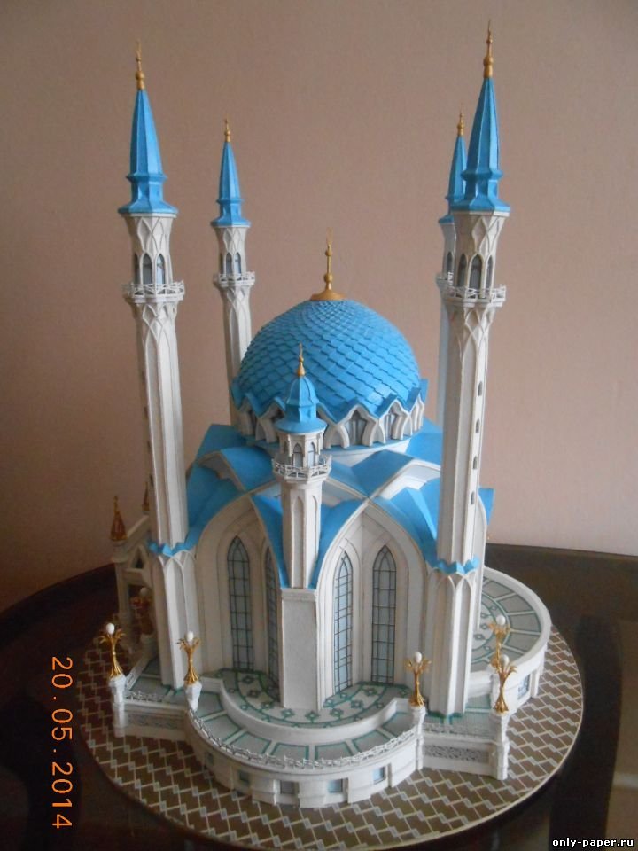 Поделки мечеть из картона  идеи по изготовлению своими руками фото