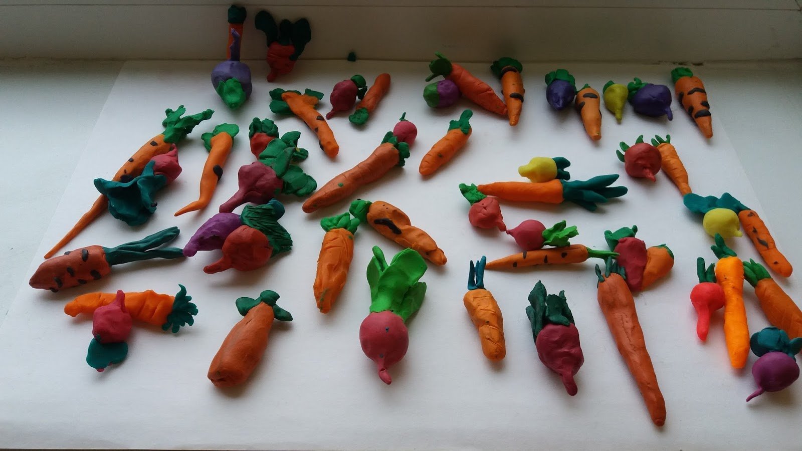 Поделки морковка из пластилина идеи по изготовлению своими руками фото