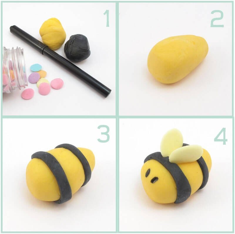 Поделки пчелка из пластилина идеи по изготовлению своими руками фото