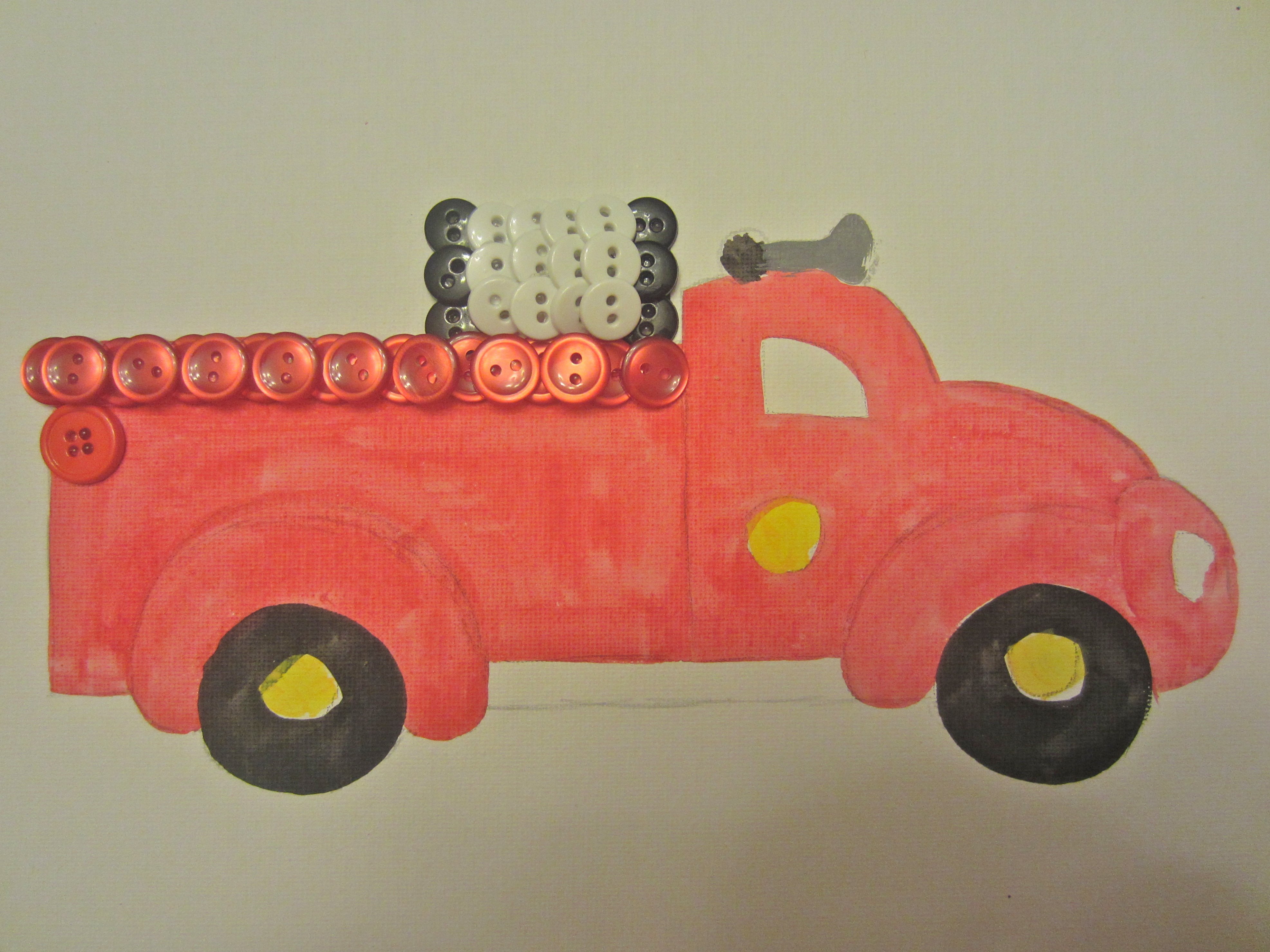 Поделки пожарная машина из пластилина идеи по изготовлению своими руками фото