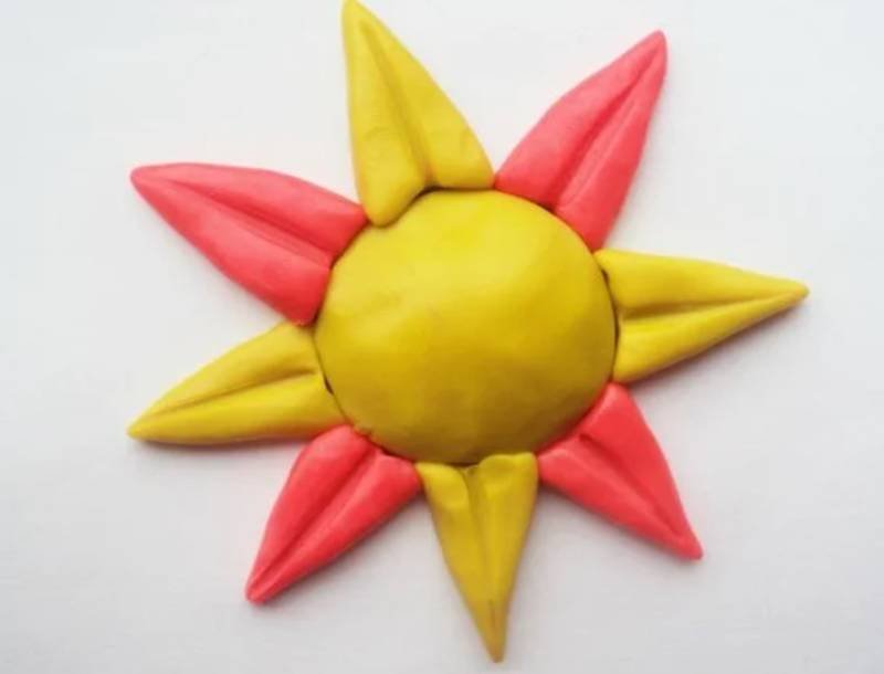 Поделки солнце из пластилина идеи по изготовлению своими руками фото