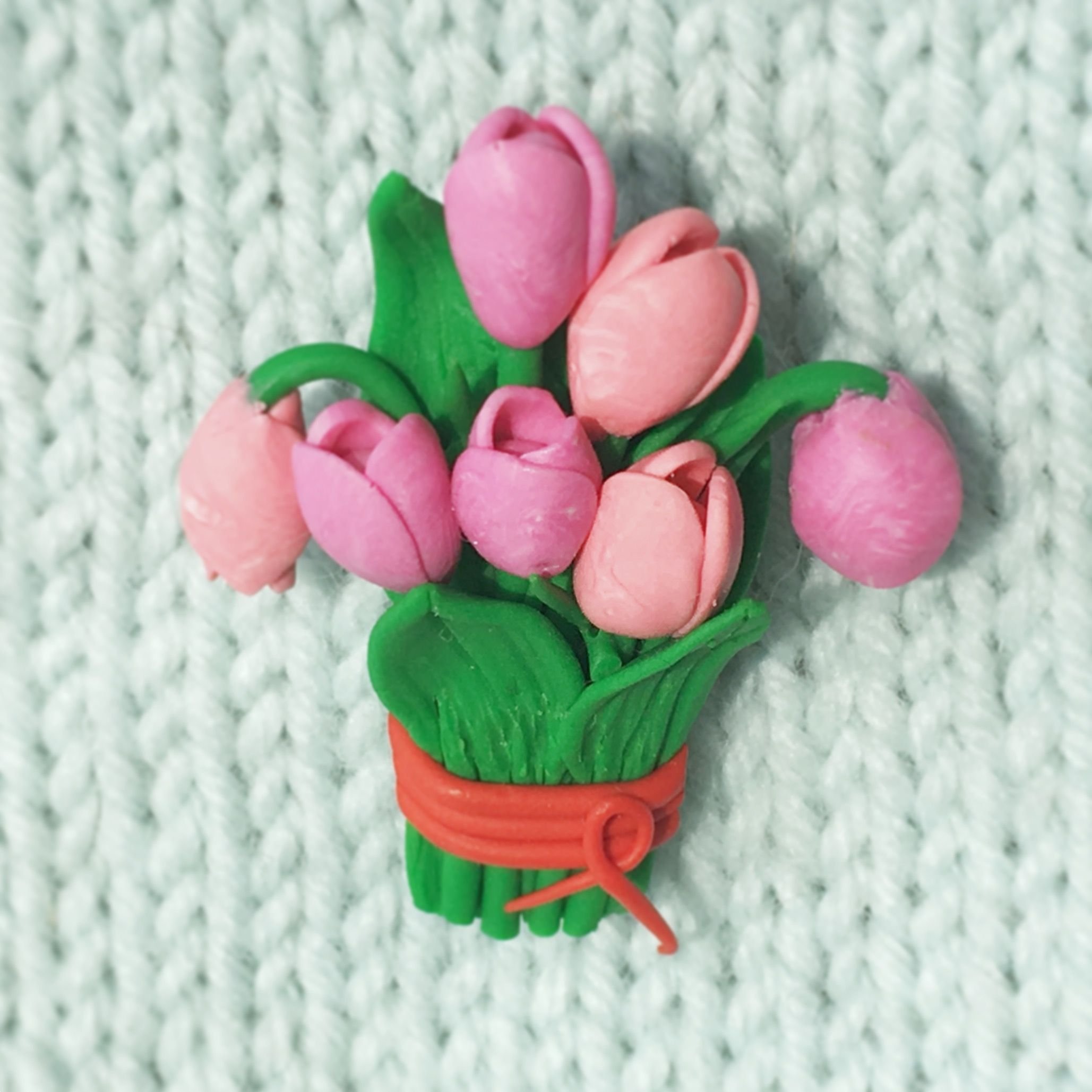 Поделки тюльпаны из пластилина идеи по изготовлению своими руками фото