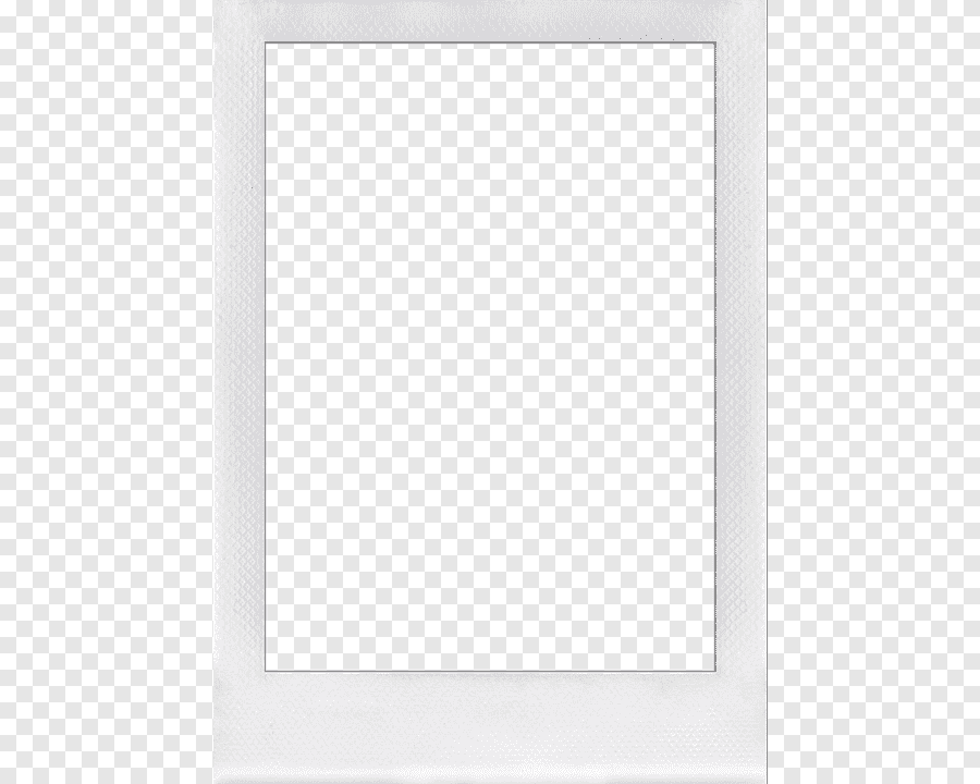 Полароидная рамка на прозрачном фоне фото