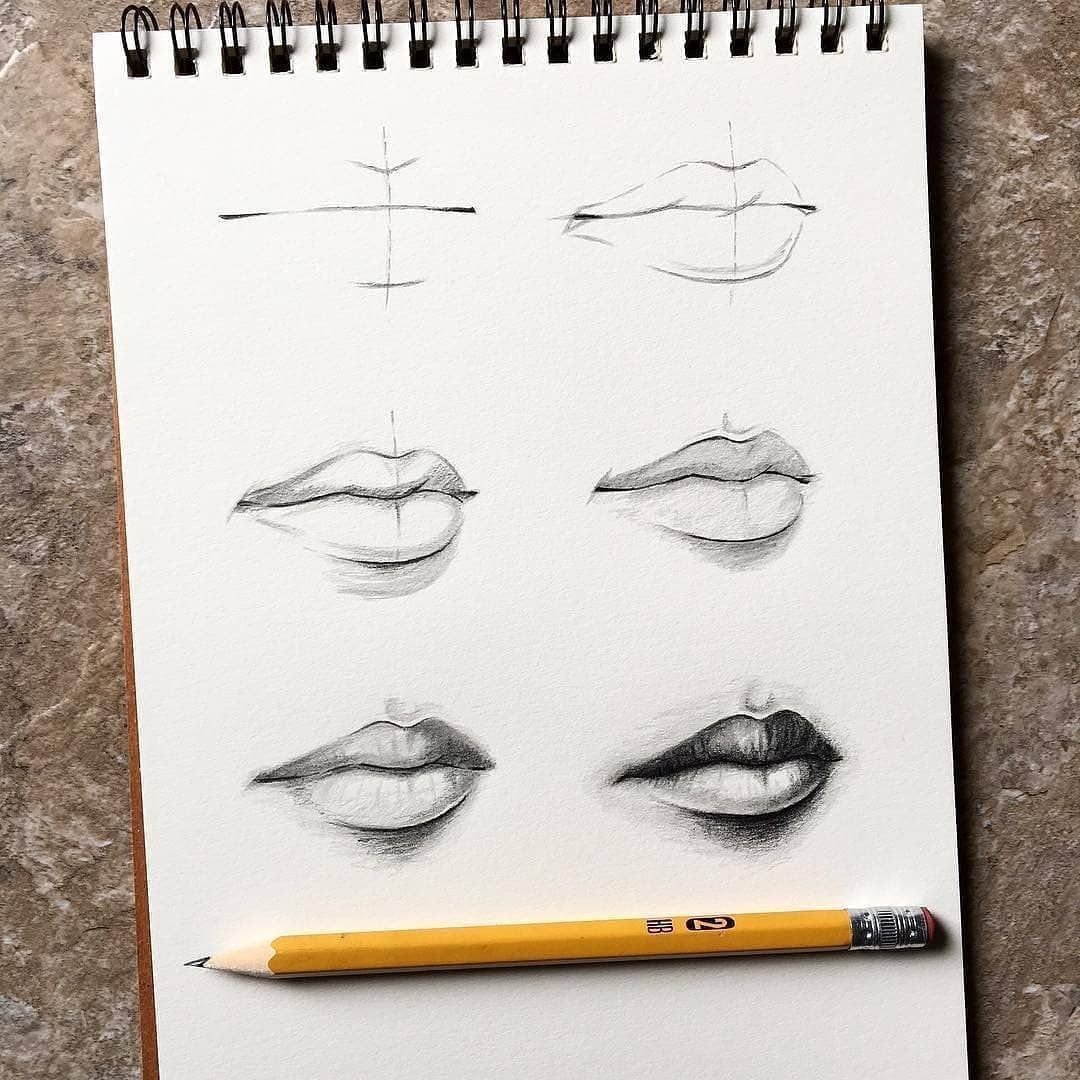Простые рисунки карандашом для скетчбука для начинающих фото