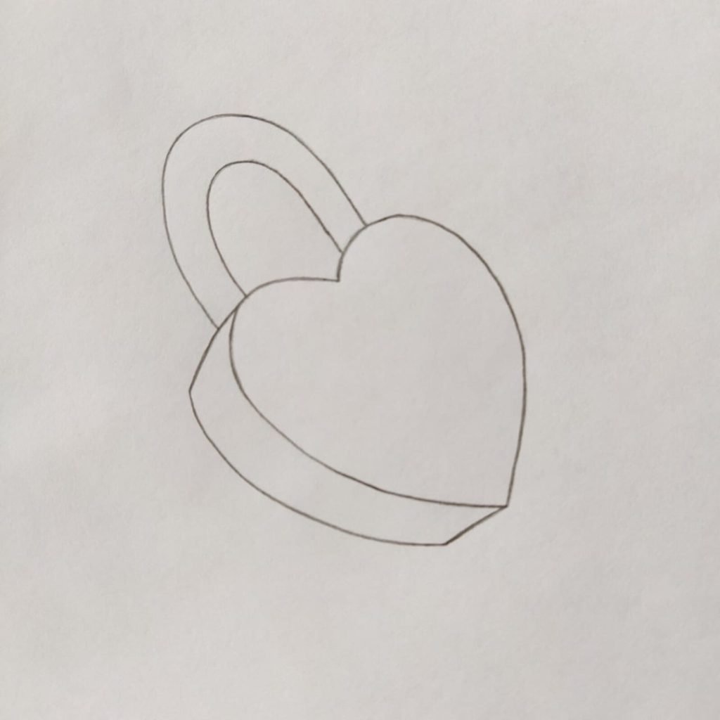Простые рисунки пошагово для начинающих сердечки фото