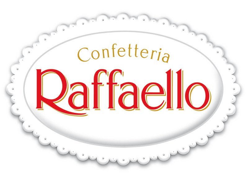Рафаэлло логотип на прозрачном фоне фото
