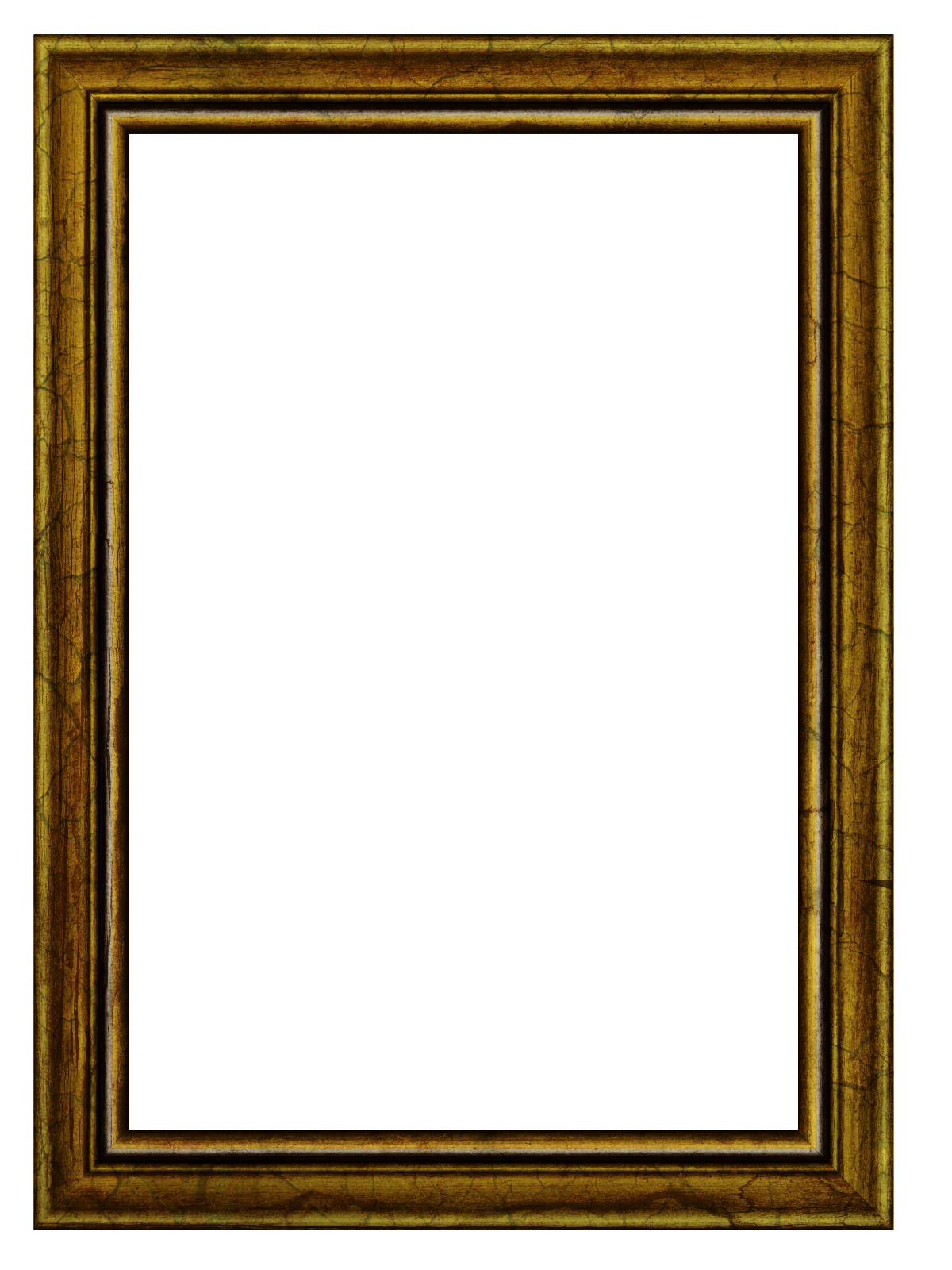 Рамка деревянная на прозрачном фоне фото
