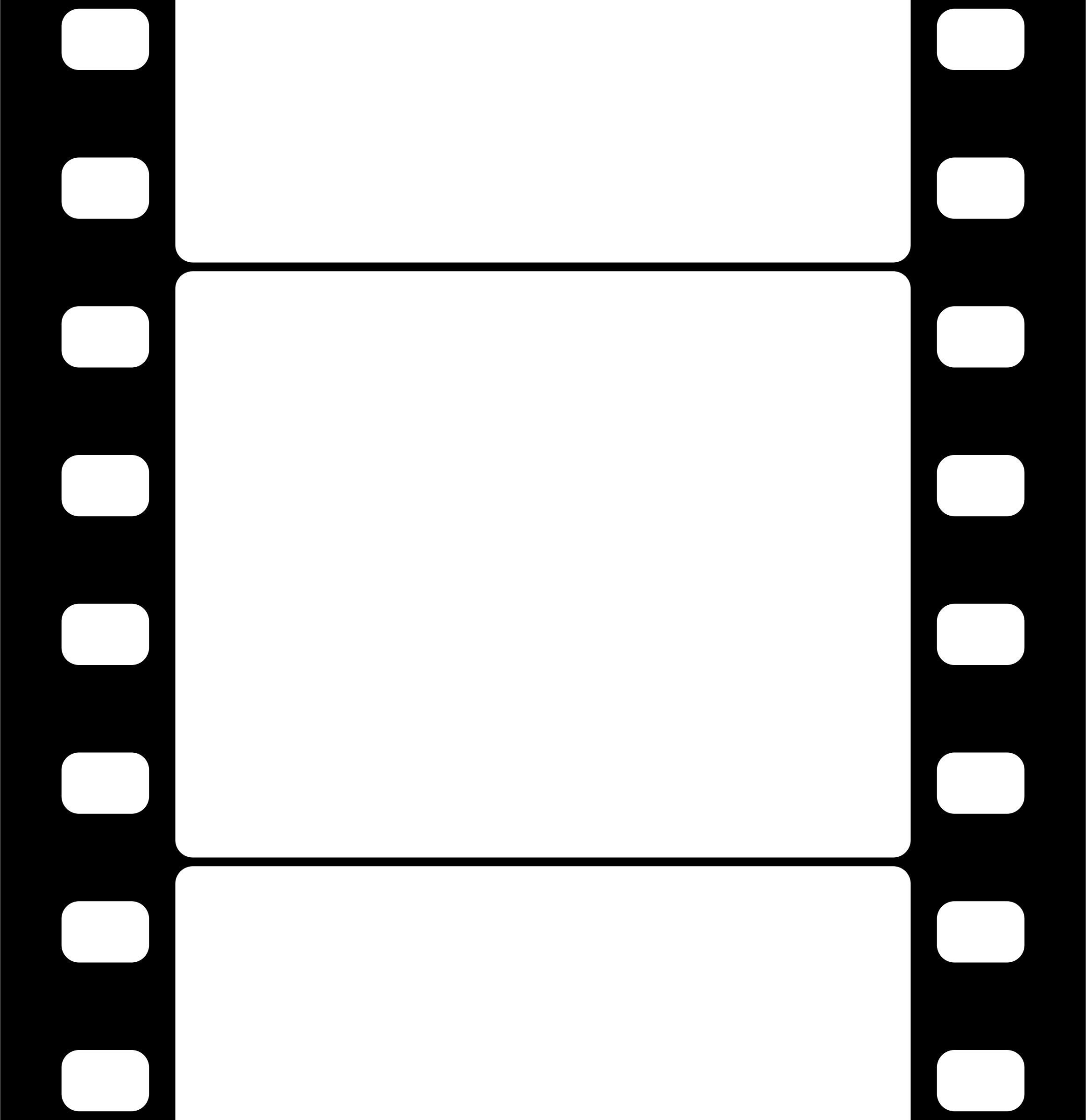 Рамка кинолента на прозрачном фоне фото