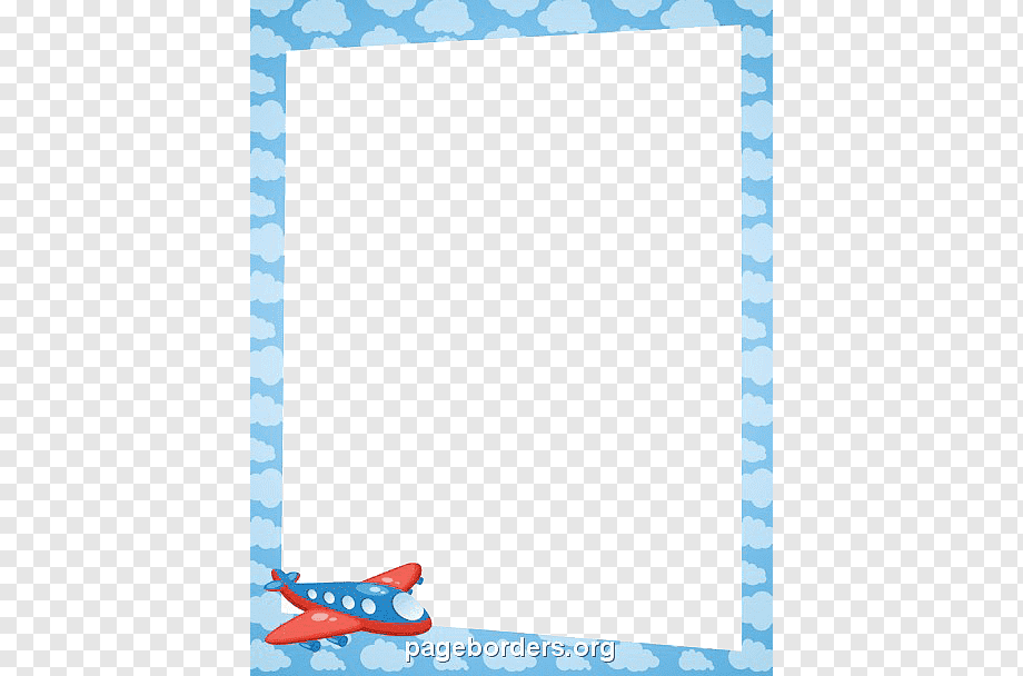 Рамка с самолетами на прозрачном фоне фото