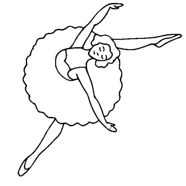 Раскраски балерина для 6 лет фото