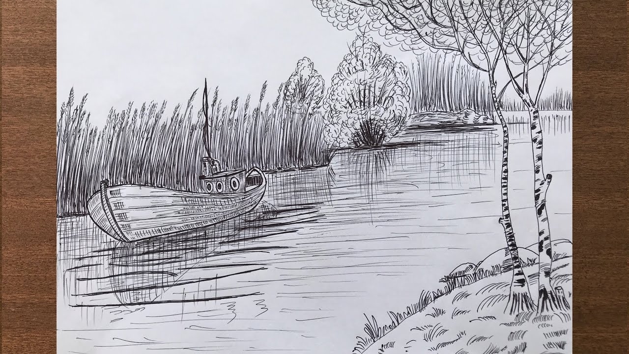 Река тобол рисунок детский фото