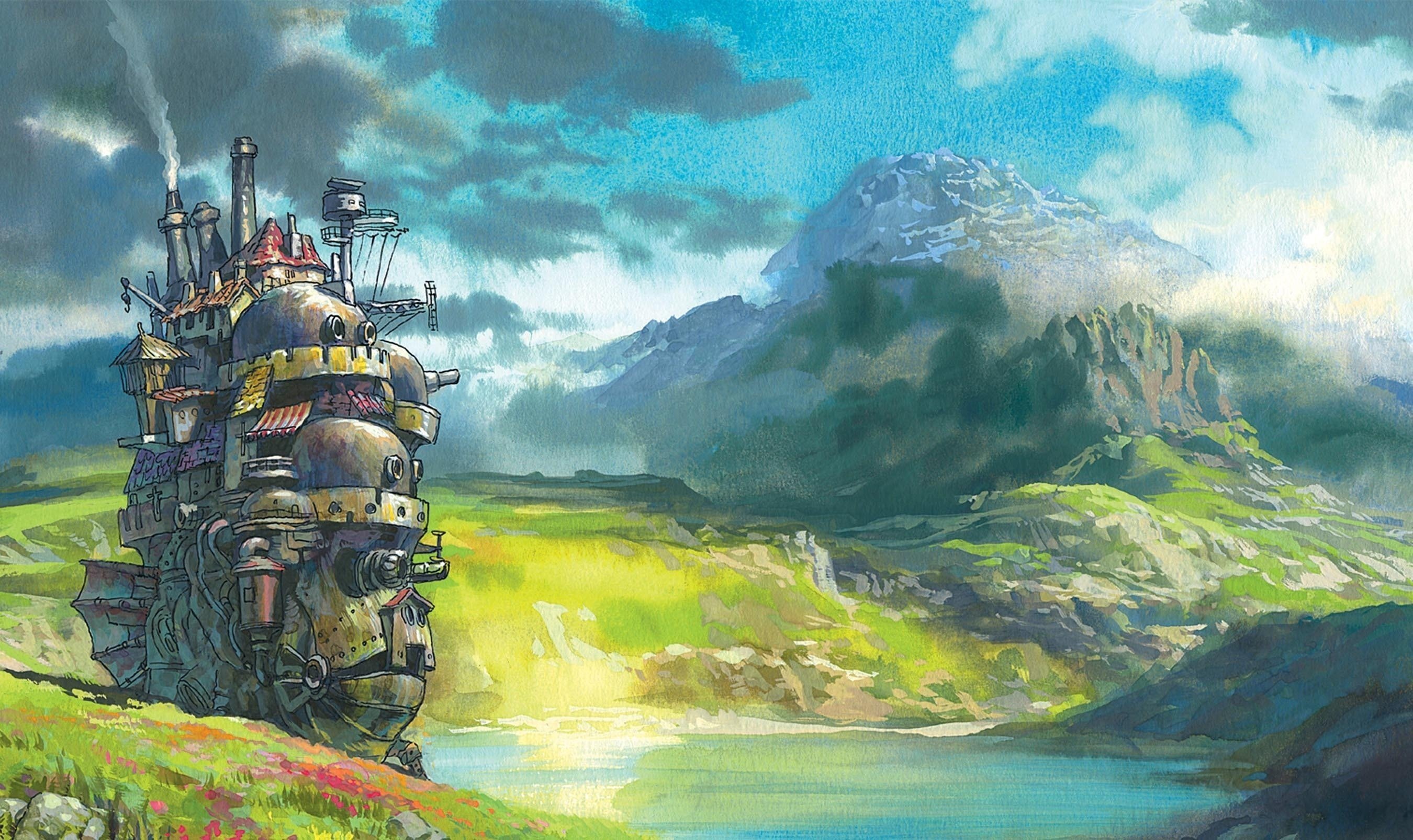 Рисунки аниме ходячий замок фото