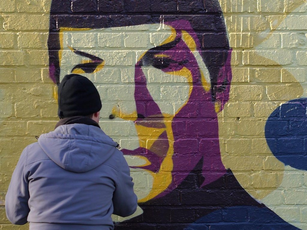 Рисунки человечков граффити фото