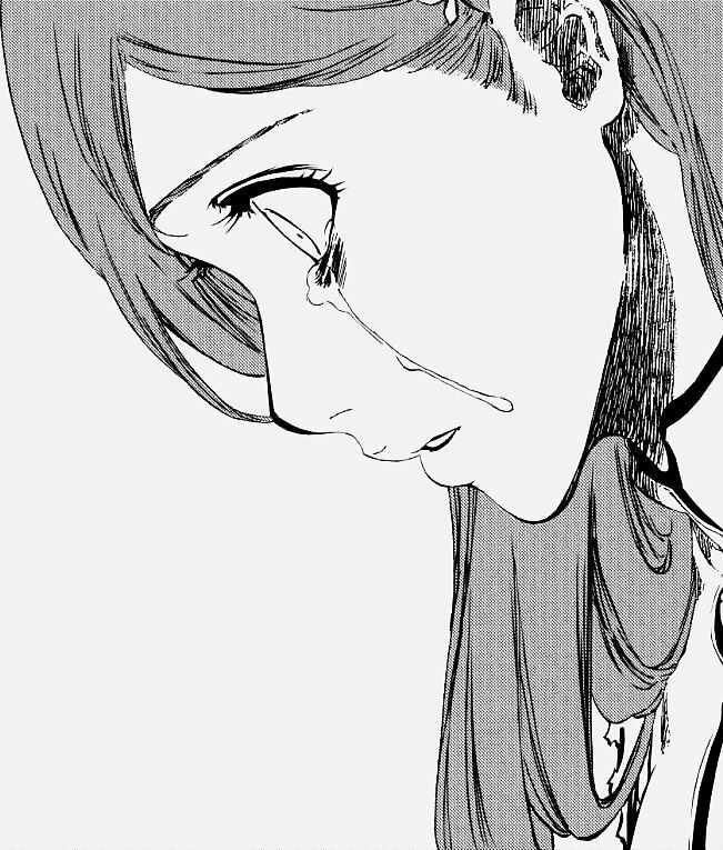 Рисунки девочка аниме грустная фото