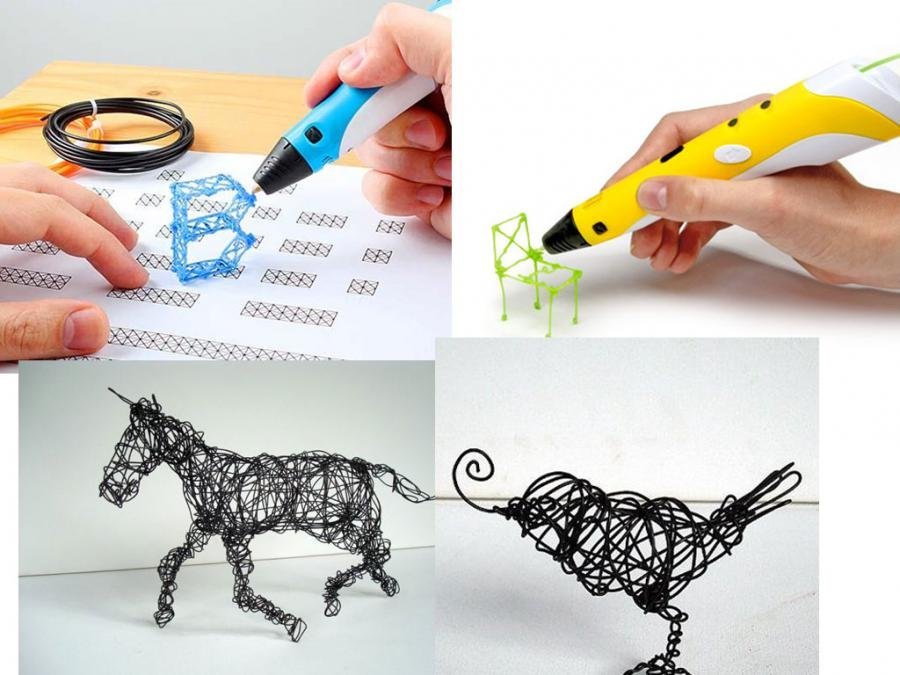 Рисунки для 3d ручки для начинающих легкие и красивые фото
