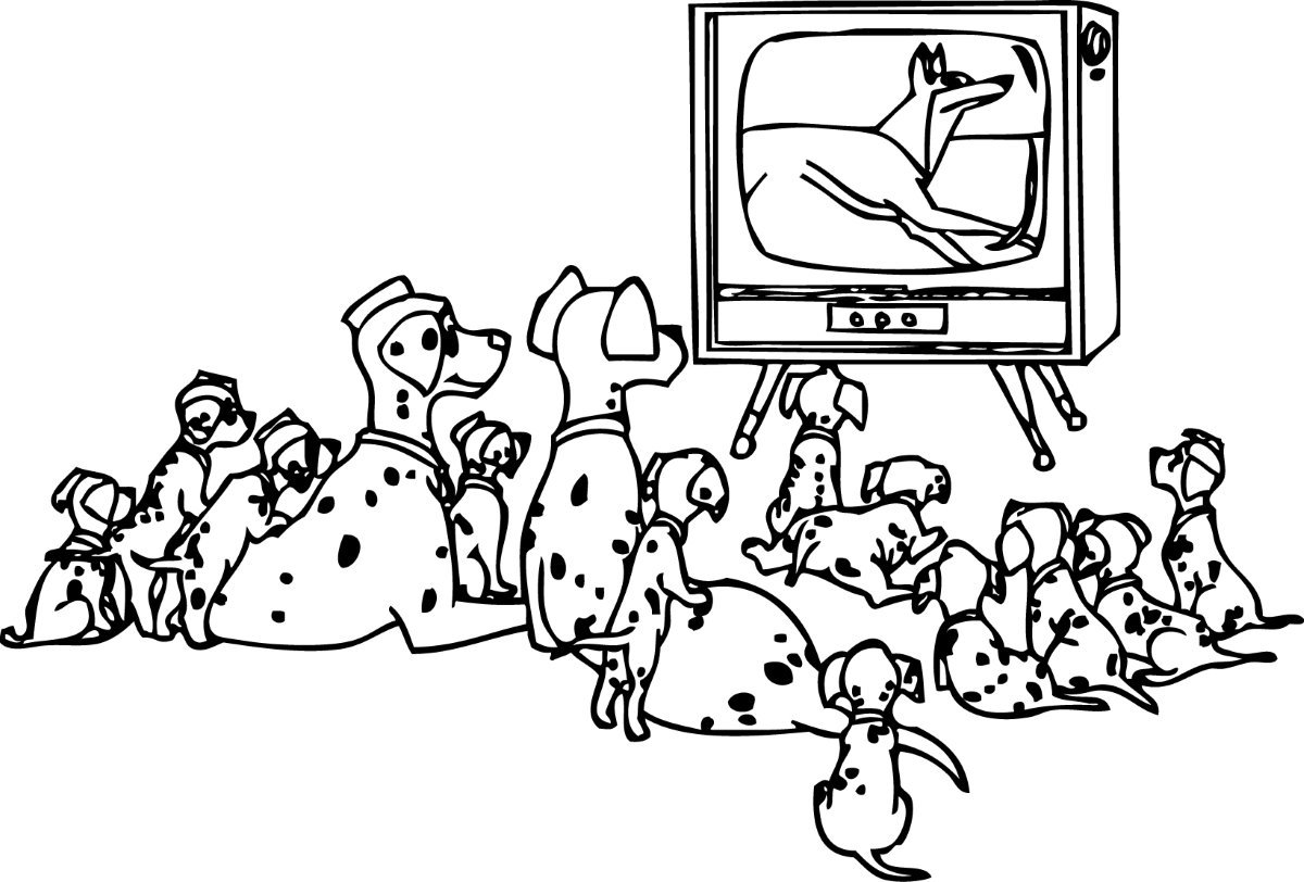 Рисунки для срисовки на праздник День обеда за просмотром телевизора фото
