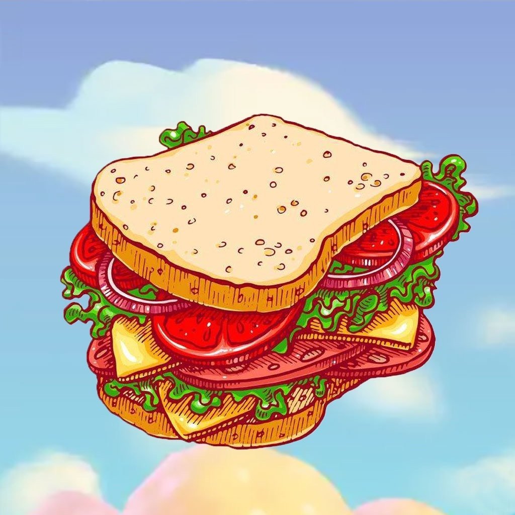 Рисунки для срисовки на праздник День сэндвича фото