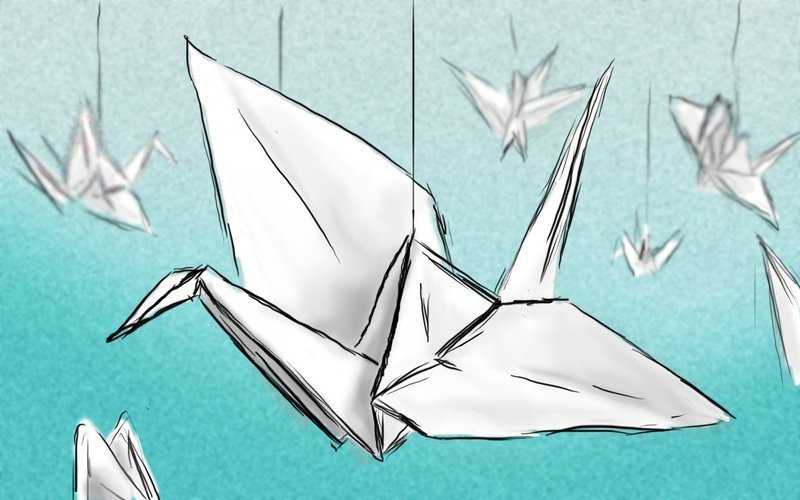 Рисунки для срисовки на праздник Всемирный день оригами фото