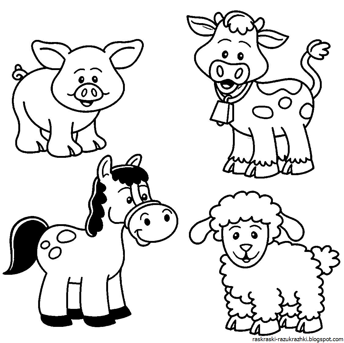 Рисунки домашних животных простые фото