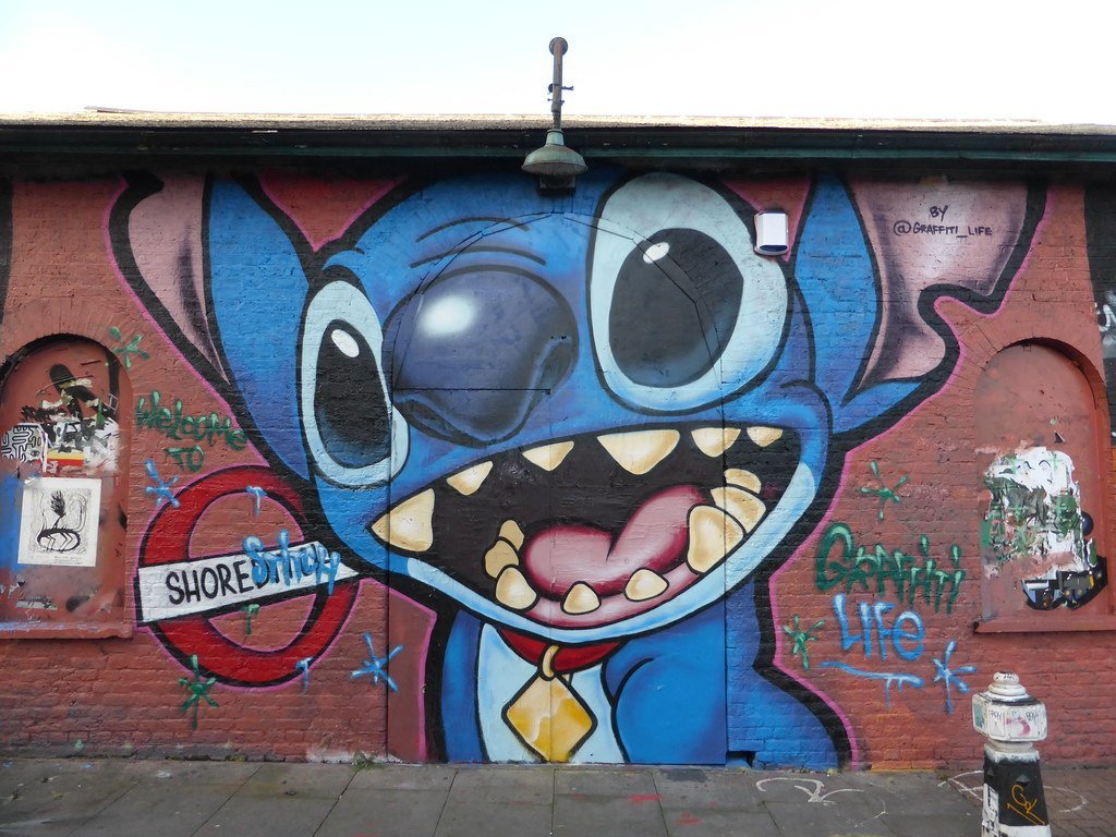 Рисунки граффити из мультиков фото