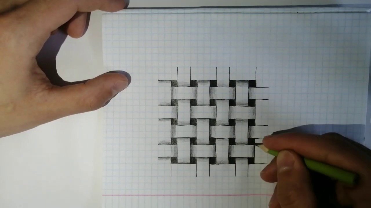 Рисунки иллюзии по клеточкам легкие в тетради карандашом для начинающих фото