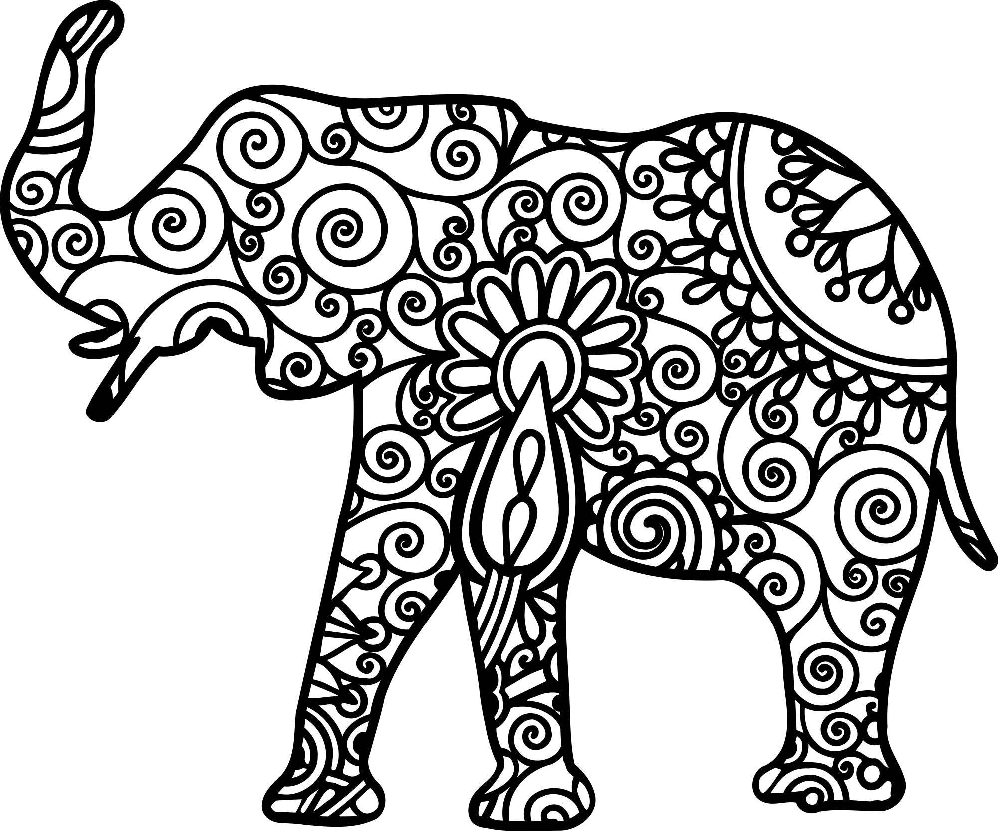 Рисунки индийских животных легко фото