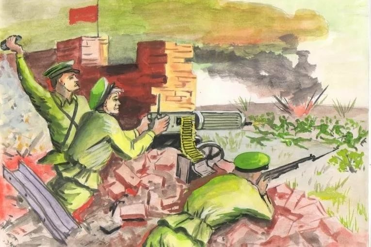 Рисунки на день сталинградской битвы фото
