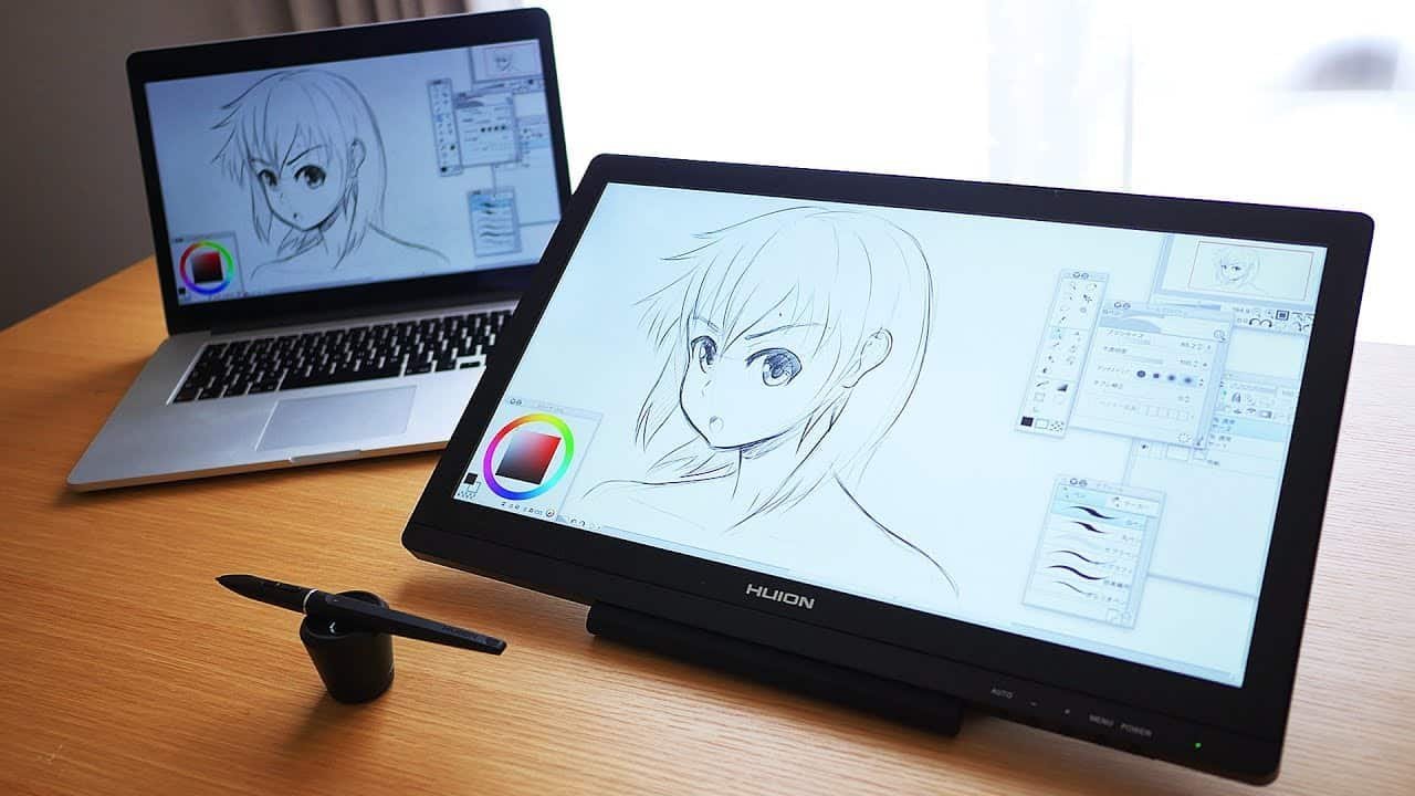 Рисунки на графическом планшете аниме фото